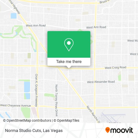 Norma Studio Cuts map