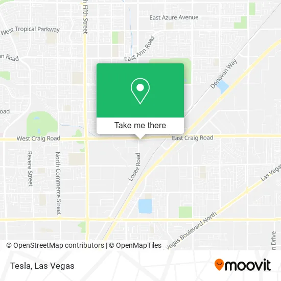 Tesla map
