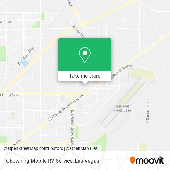 Mapa de Chowning Mobile RV Service