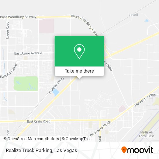 Realize Truck Parking map