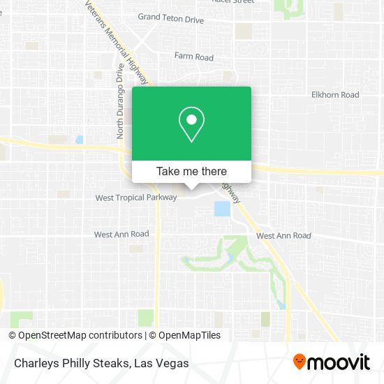 Charleys Philly Steaks map