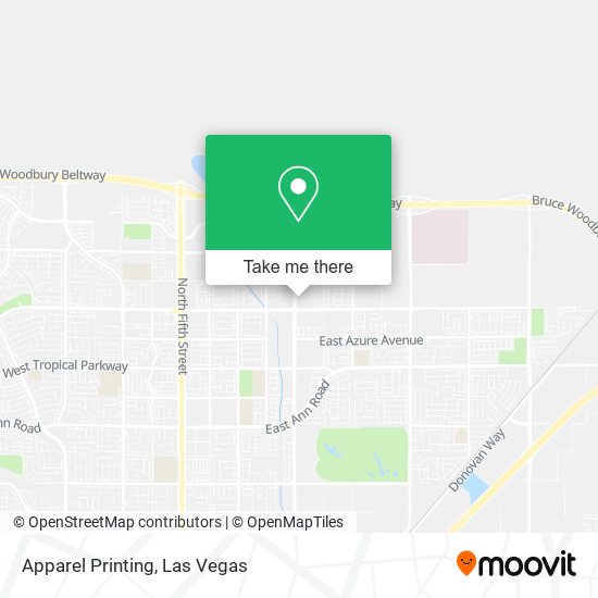Apparel Printing map