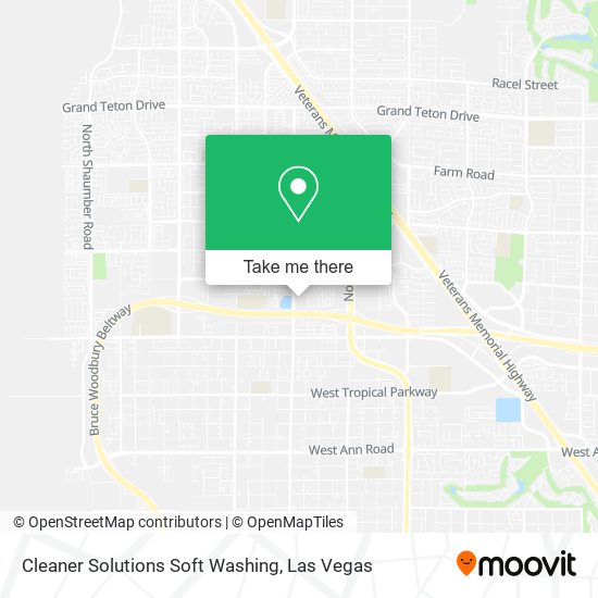 Cleaner Solutions Soft Washing map