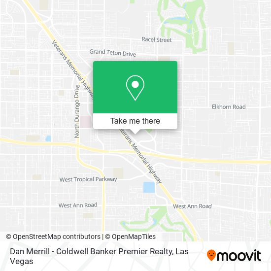 Mapa de Dan Merrill - Coldwell Banker Premier Realty