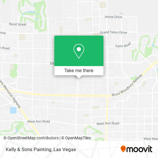 Mapa de Kelly & Sons Painting