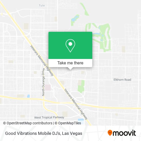 Good Vibrations Mobile DJ's map