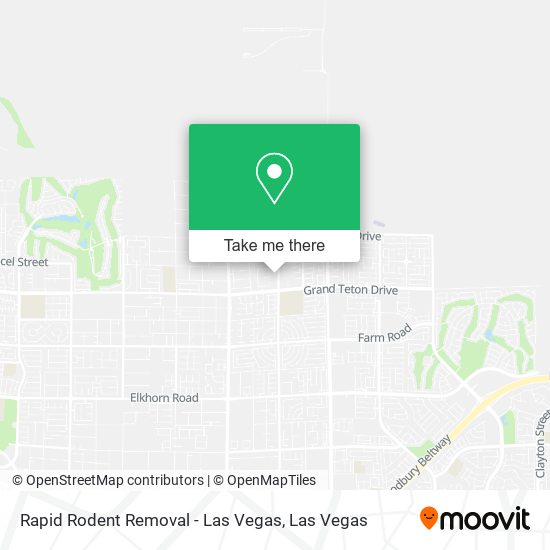 Rapid Rodent Removal - Las Vegas map