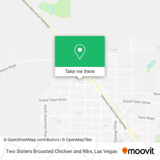 Mapa de Two Sisters Broasted Chicken and Ribs