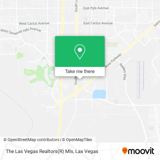 The Las Vegas Realtors(R) Mls map