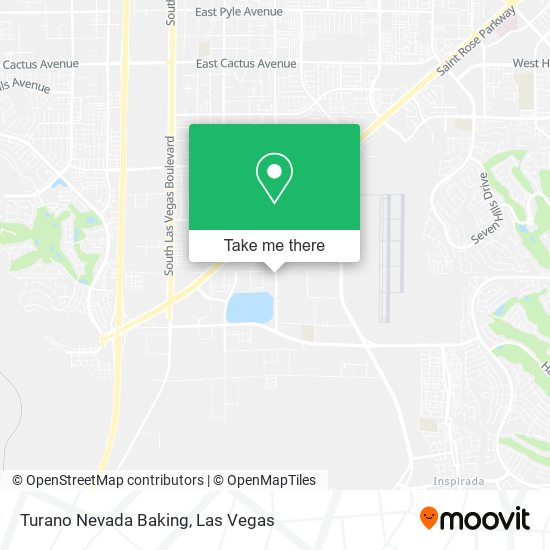 Mapa de Turano Nevada Baking