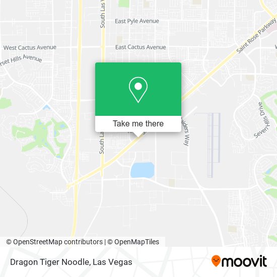 Dragon Tiger Noodle map