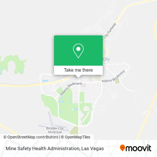 Mapa de Mine Safety Health Administration