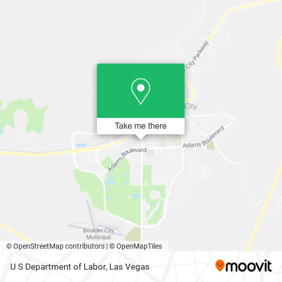 Mapa de U S Department of Labor