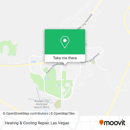 Heating & Cooling Repair map