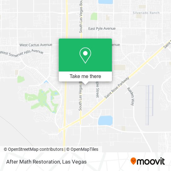 After Math Restoration map