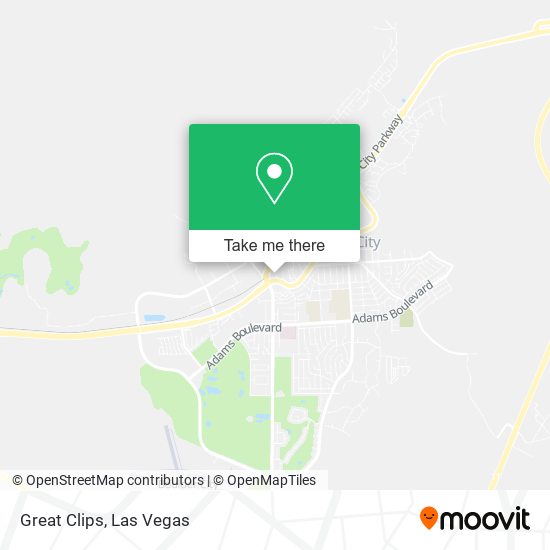 Mapa de Great Clips