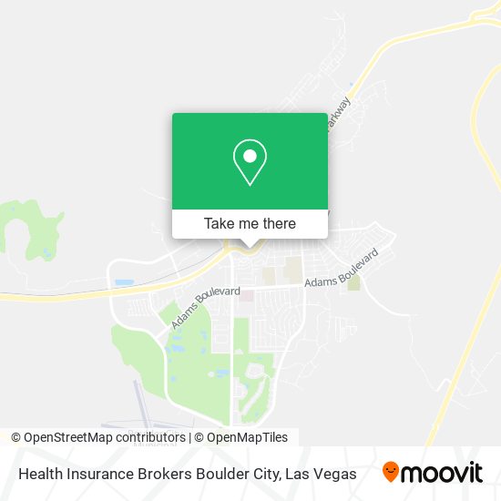 Health Insurance Brokers Boulder City map