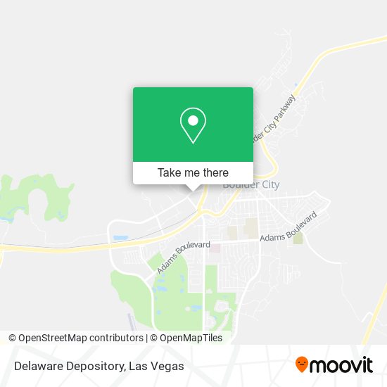 Delaware Depository map