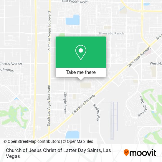 Church of Jesus Christ of Latter Day Saints map
