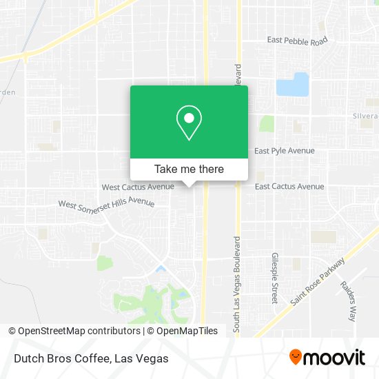 Dutch Bros Coffee map