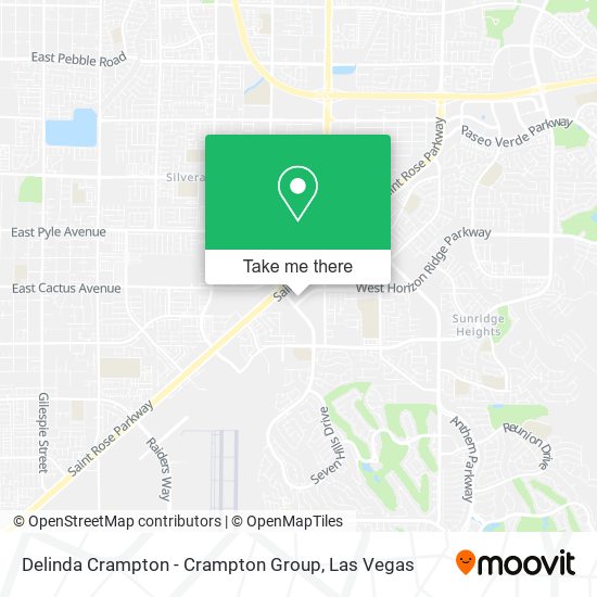 Delinda Crampton - Crampton Group map