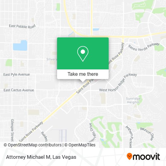 Attorney Michael M map