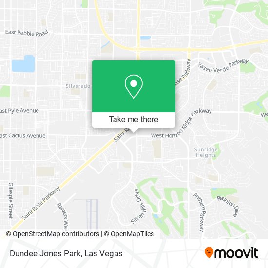 Dundee Jones Park map