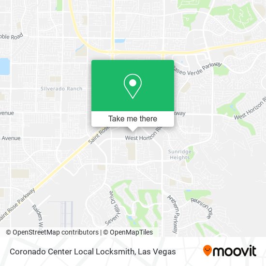 Mapa de Coronado Center Local Locksmith