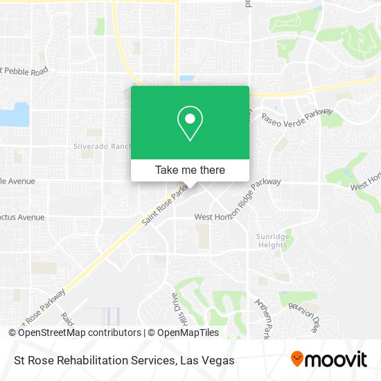 Mapa de St Rose Rehabilitation Services