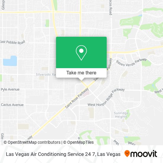 Mapa de Las Vegas Air Conditioning Service 24 7