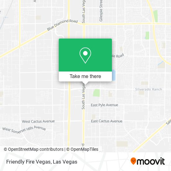 Friendly Fire Vegas map