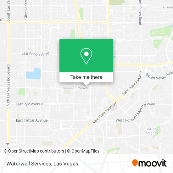 Waterwell Services map