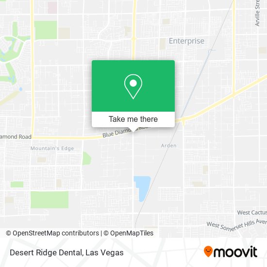 Desert Ridge Dental map