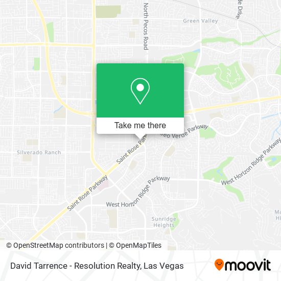 David Tarrence - Resolution Realty map
