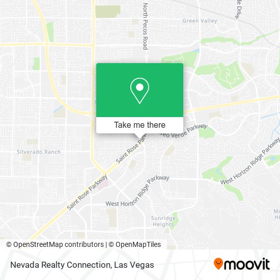 Nevada Realty Connection map