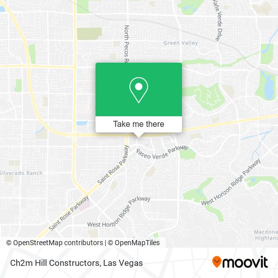 Ch2m Hill Constructors map