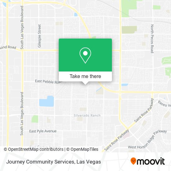 Journey Community Services map