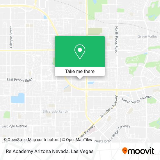 Re Academy Arizona Nevada map
