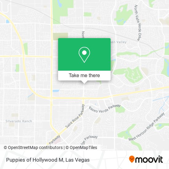 Puppies of Hollywood M map