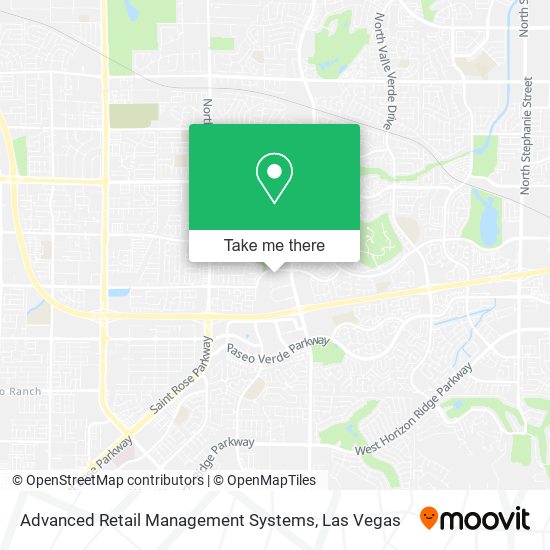 Mapa de Advanced Retail Management Systems