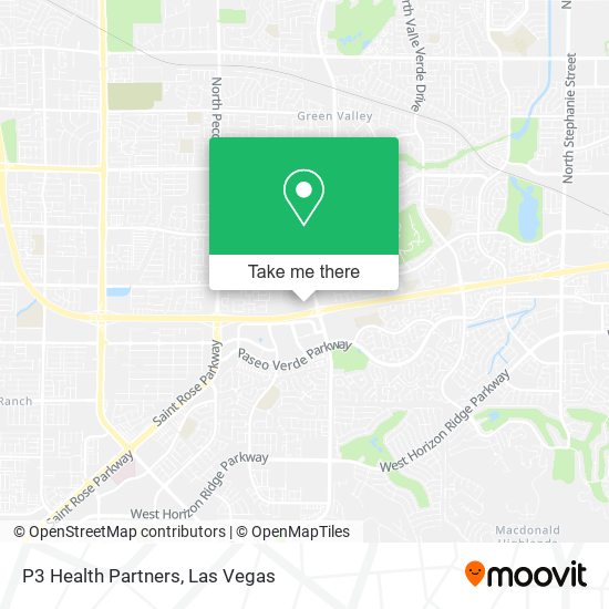 Mapa de P3 Health Partners