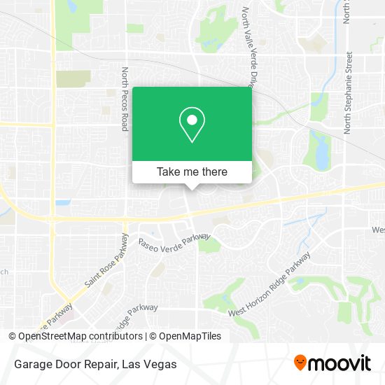 Garage Door Repair map