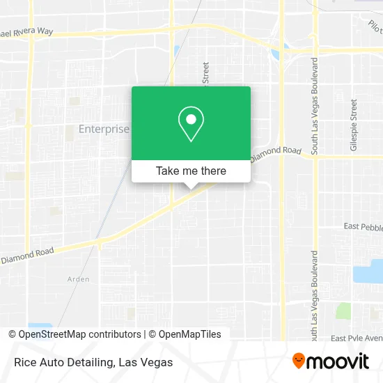 Rice Auto Detailing map