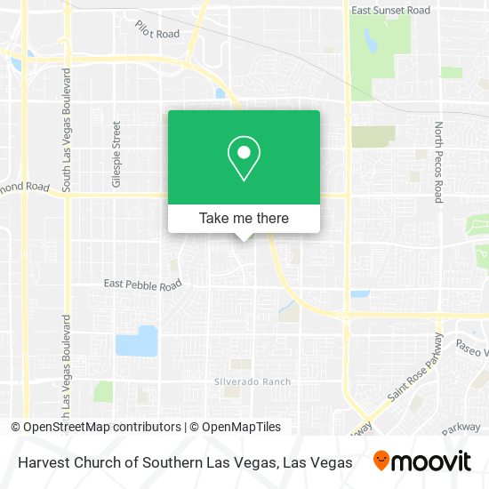 Mapa de Harvest Church of Southern Las Vegas
