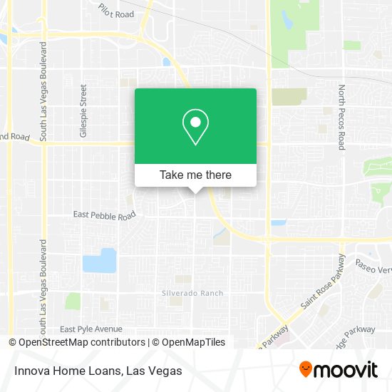Innova Home Loans map