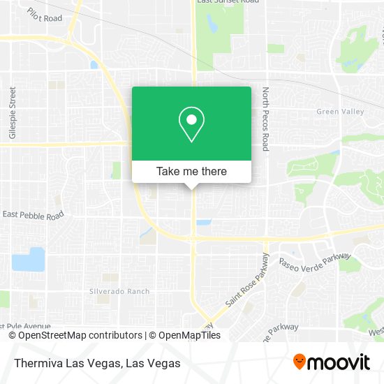 Thermiva Las Vegas map