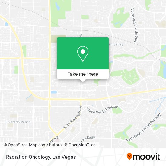 Mapa de Radiation Oncology