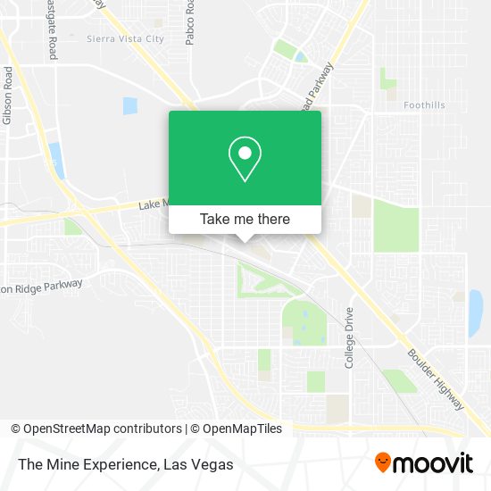 The Mine Experience map
