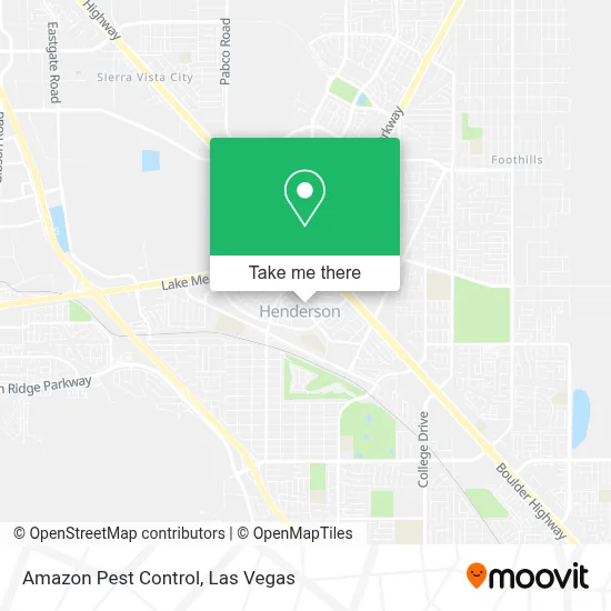 Amazon Pest Control map
