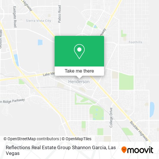 Reflections Real Estate Group Shannon Garcia map